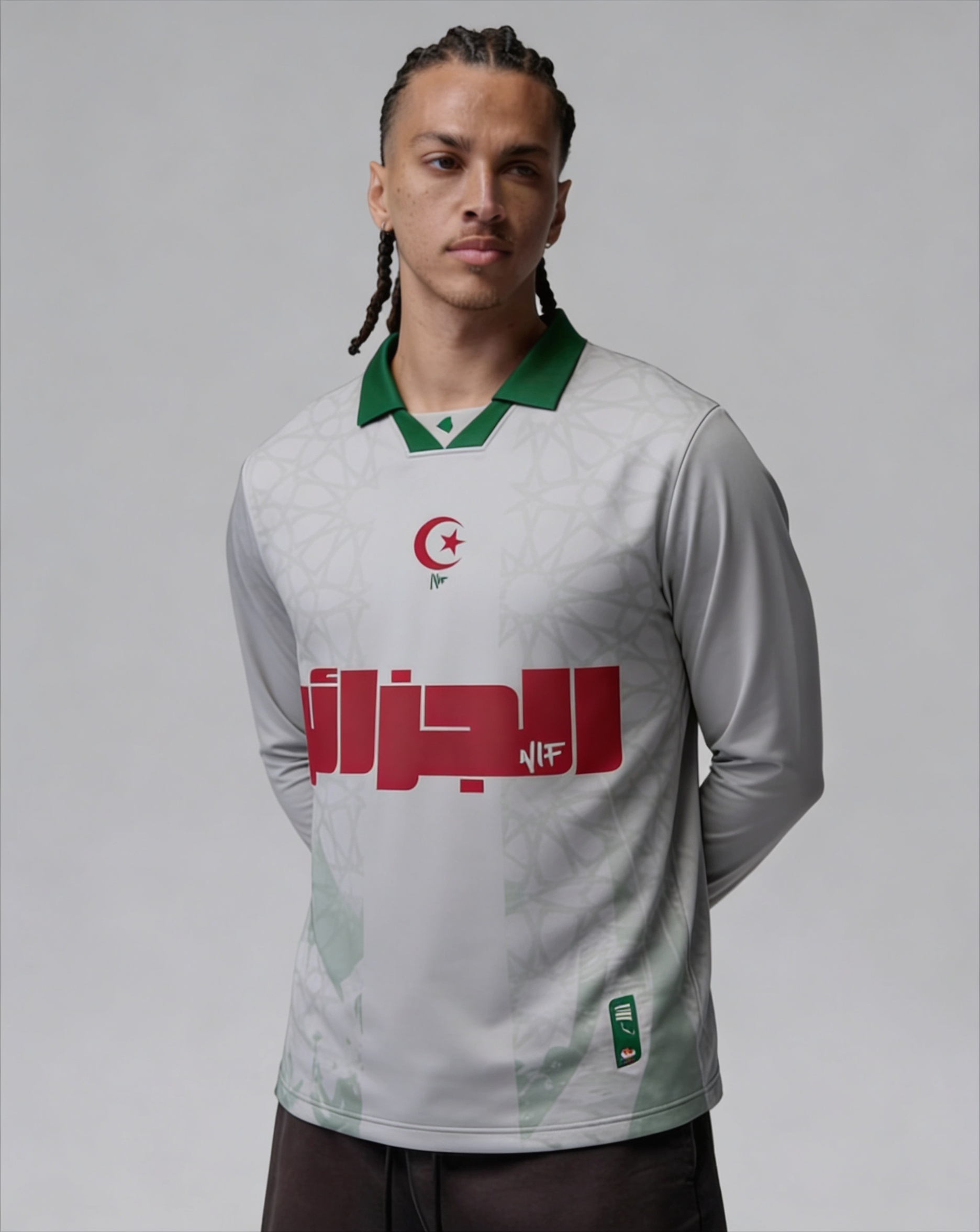 Jersey Vintage ALGÉRIE 🇩🇿 Bladi -  Manches Long