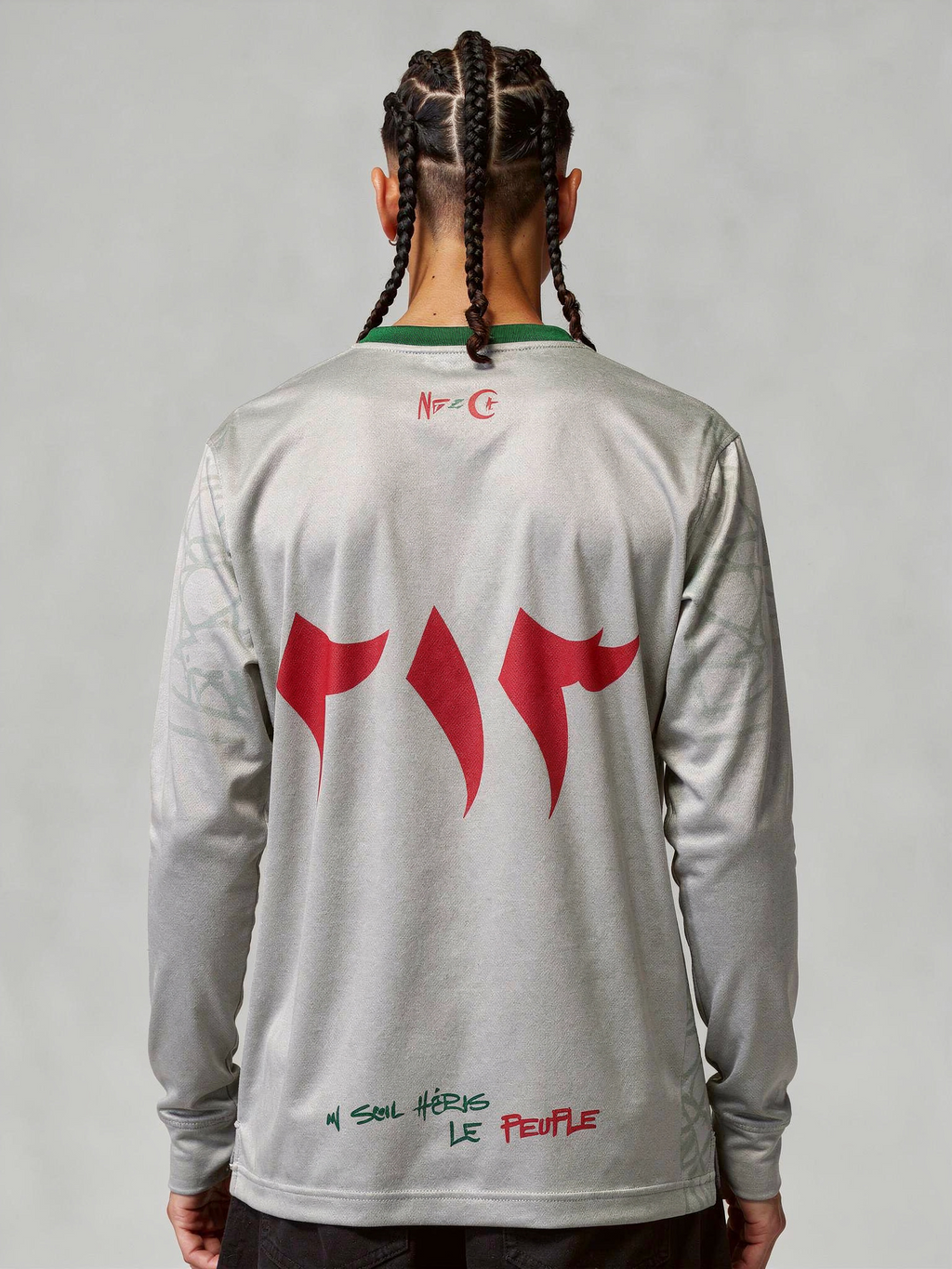 Jersey Col rond ALGÉRIE 🇩🇿 Bladi - Manche long